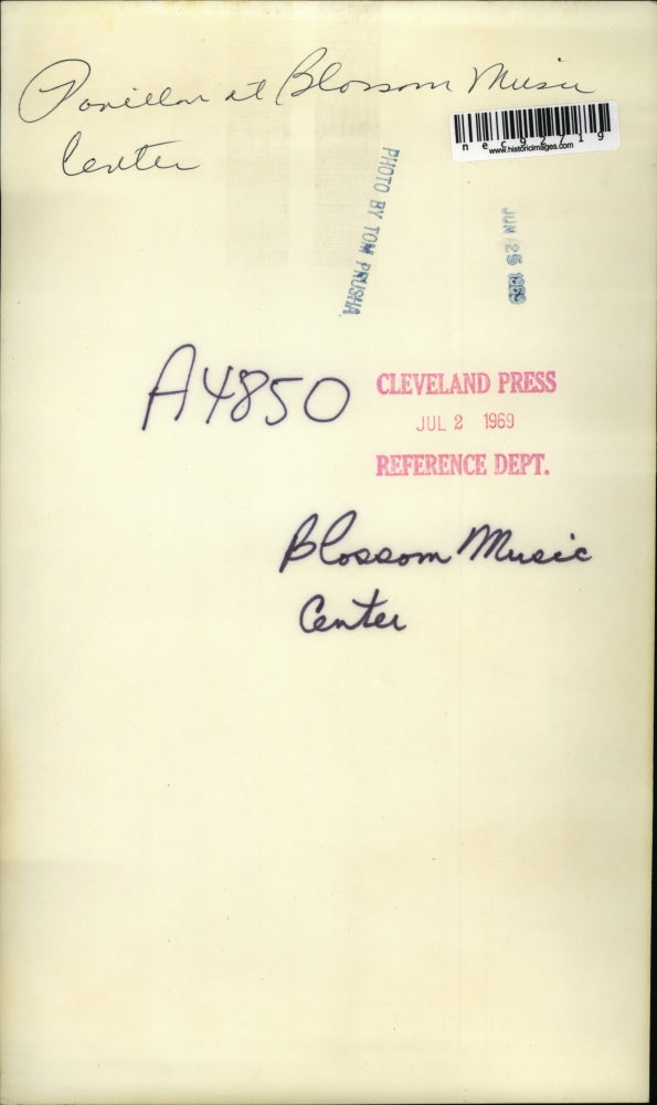 1969 Press Photo Blossom Music Center