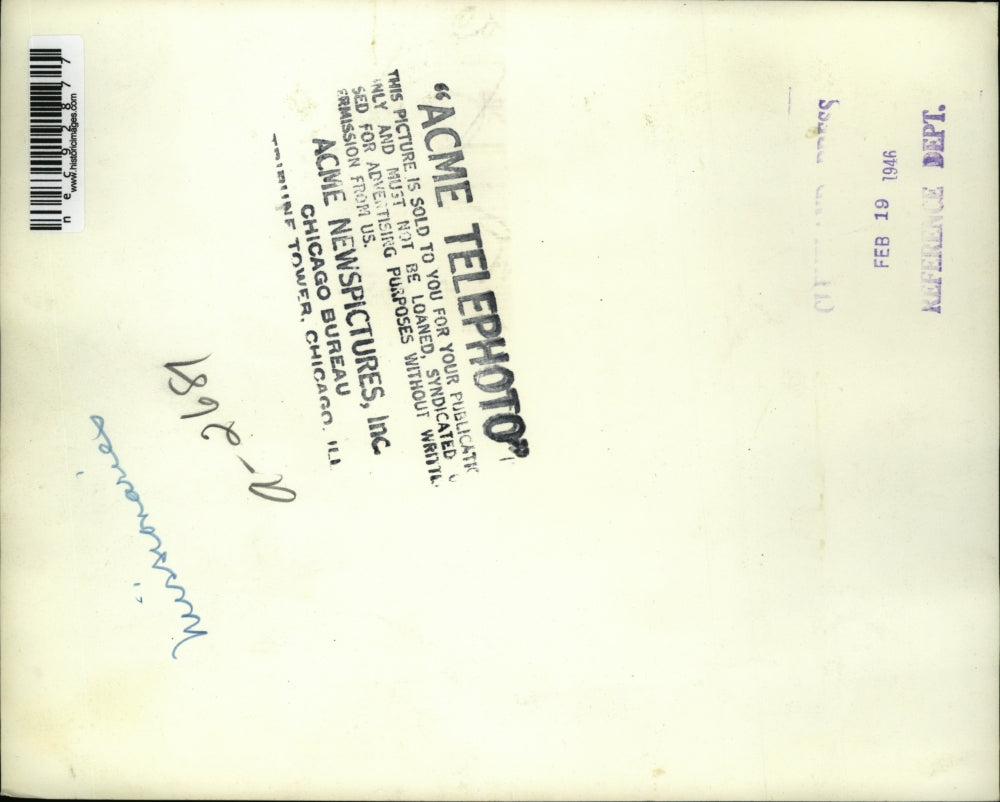 1946 Press Photo NYC Womens US Foreign Baptist mission Society noards ship