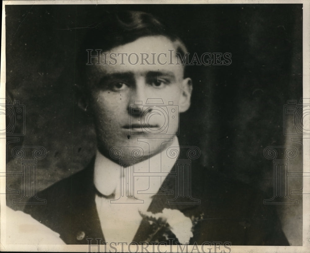 1926 Press Photo Driver John Faz killed by Jersey Mail Bandits hold up