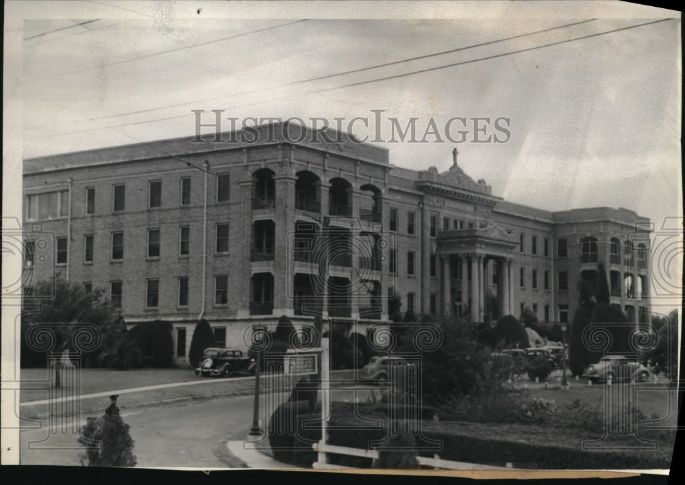 1935 Press Photo Our Lady of the Lake Sanitarium in Baton Rouge