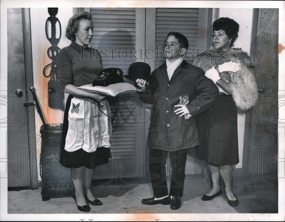1960 Press Photo Mrs Dale Kloss, Ed Weintraub, Mr sJoe Friedman