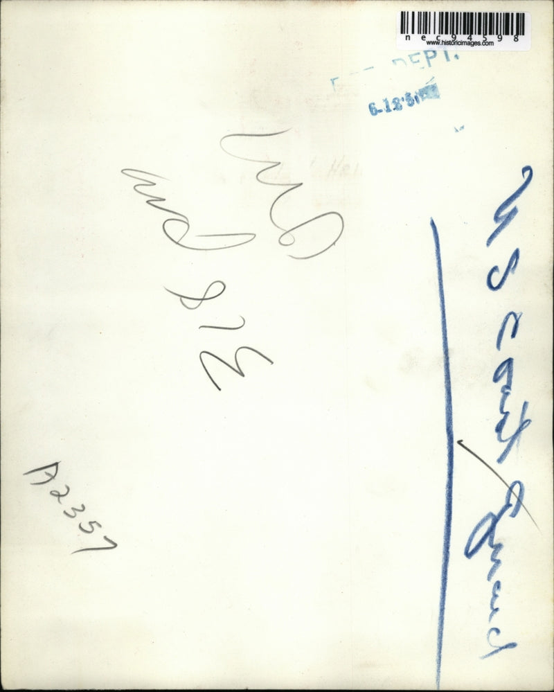 Load image into Gallery viewer, 1951 Press Photo Costas Lambrinides, L.Gilligan,R. Thornton and L. Ryan (L-R)
