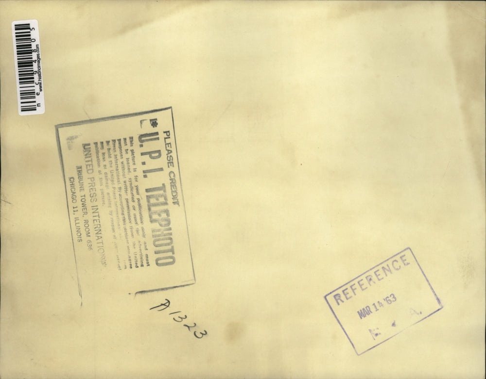 1963 Press Photo Dearborn Mich motel under construction collapses kills 2