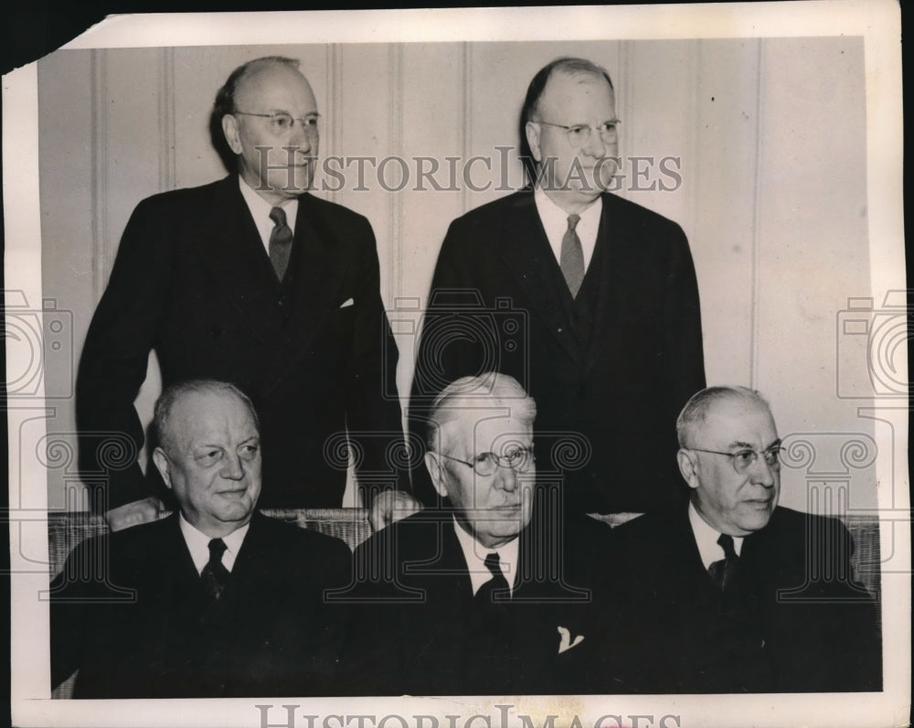 1940 Press Photo Atlantic City NG College of Bishops H Lester, J Nueley