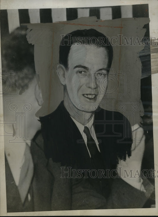 1933 Press Photo Howard Scott on Modern Unemployment and Depression theory