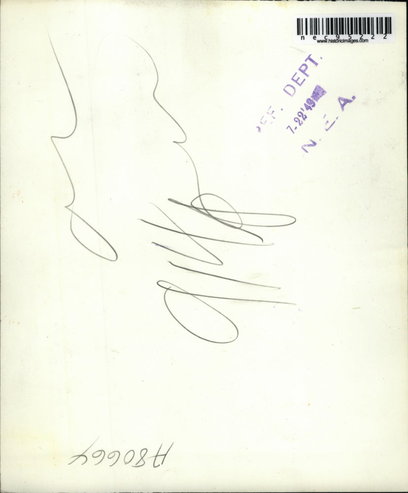 1949 Press Photo Riverside Calif Mrs Diane Lee & son M/Sgt Lloyd W Lee