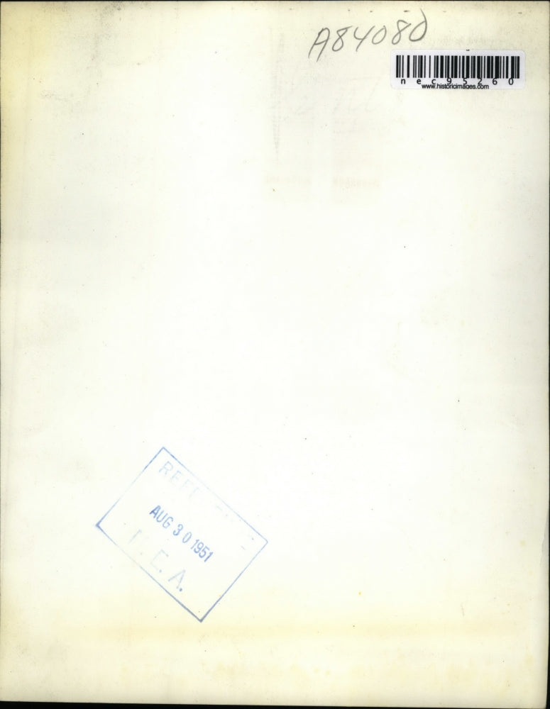 1951 Press Photo Dr J W McGough Superintendent at Apple Creek State Hospital