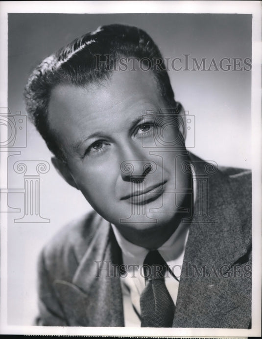 1954 Press Photo Clifton Fadiman program "What's in a Word" airs on CBS