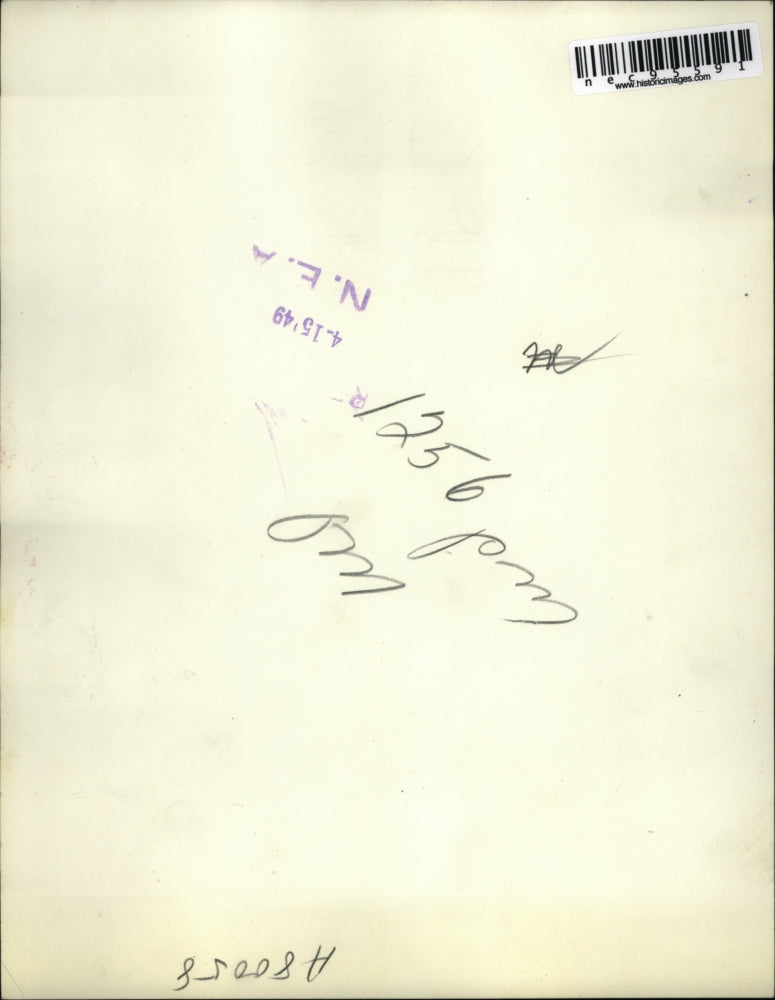 1949 Press Photo Manfred Lowen found dead at his dormitory