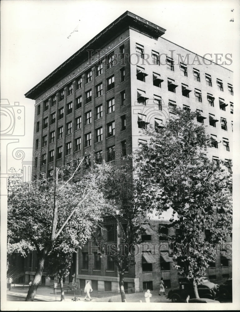 1934 Press Photo U. S. Labor Building in Washington, D. C. - nec95608
