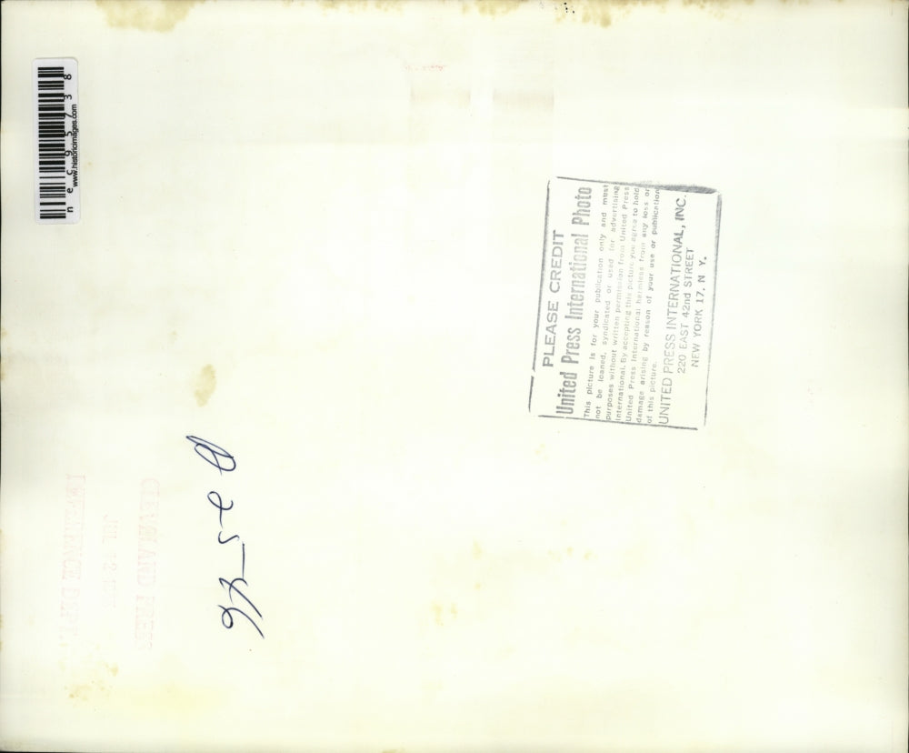 1965 Press Photo View of the wreckage of the Canadian Pacific Airliner Dc-6B