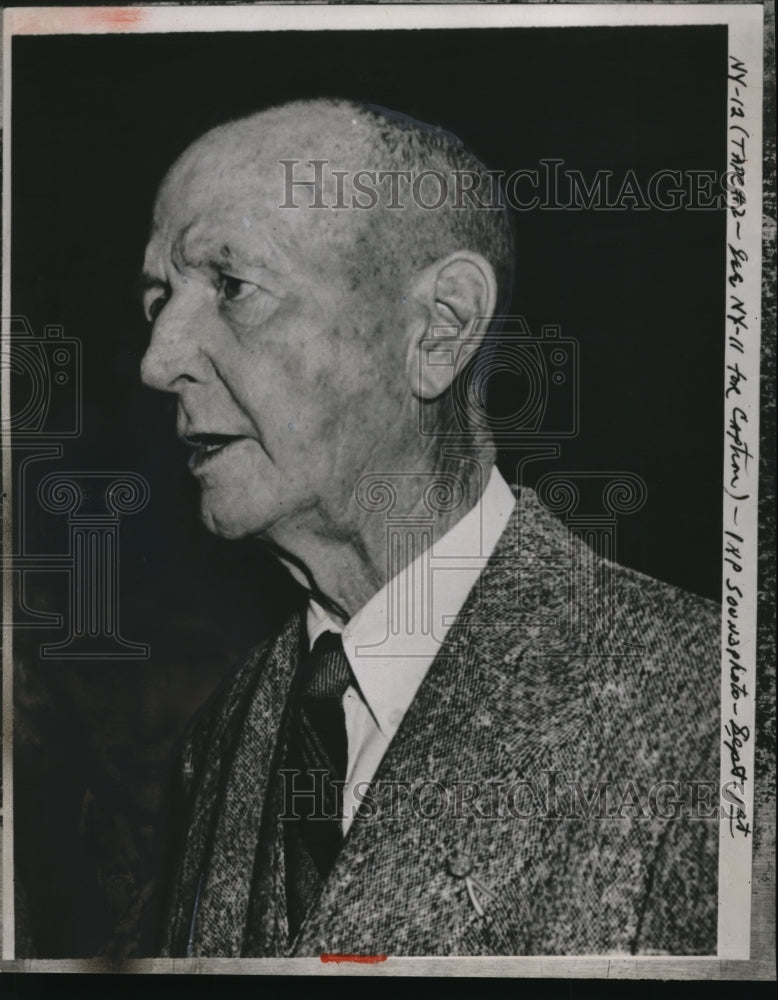 1953 Press Photo General Johnathan Wainwright Death
