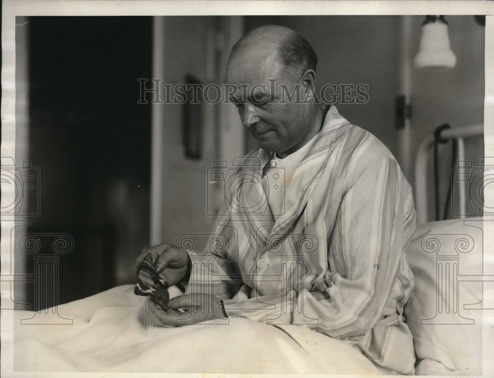 1927 Press Photo Philadelphia JD Wainwright Navy Hospital - nec96806