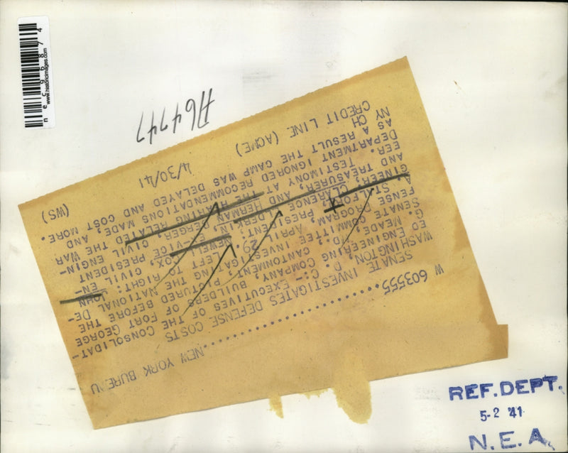 Load image into Gallery viewer, 1941 Press Photo John Stalford, Newell Cox, Clarence Elderk, Herman Berger
