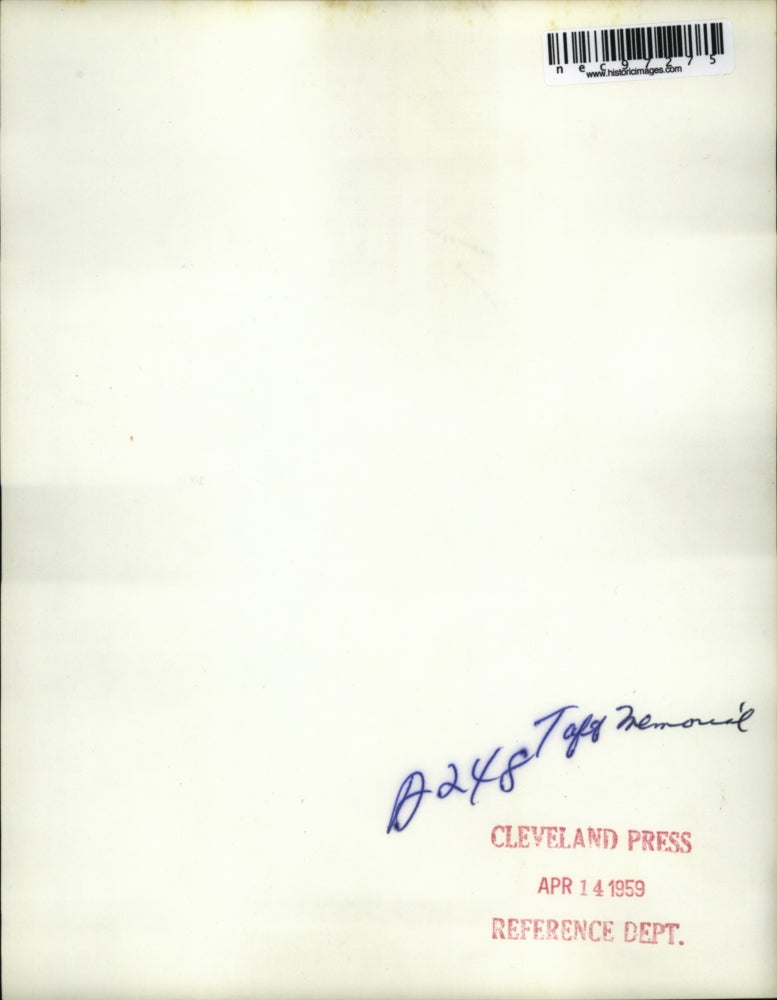 1959 Press Photo The tall Taft Memorial Ball Tower at the Capitol Hill