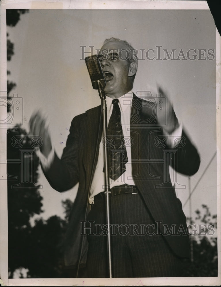 1937 Press Photo Phillip Murray chairman of SWOC & Cio