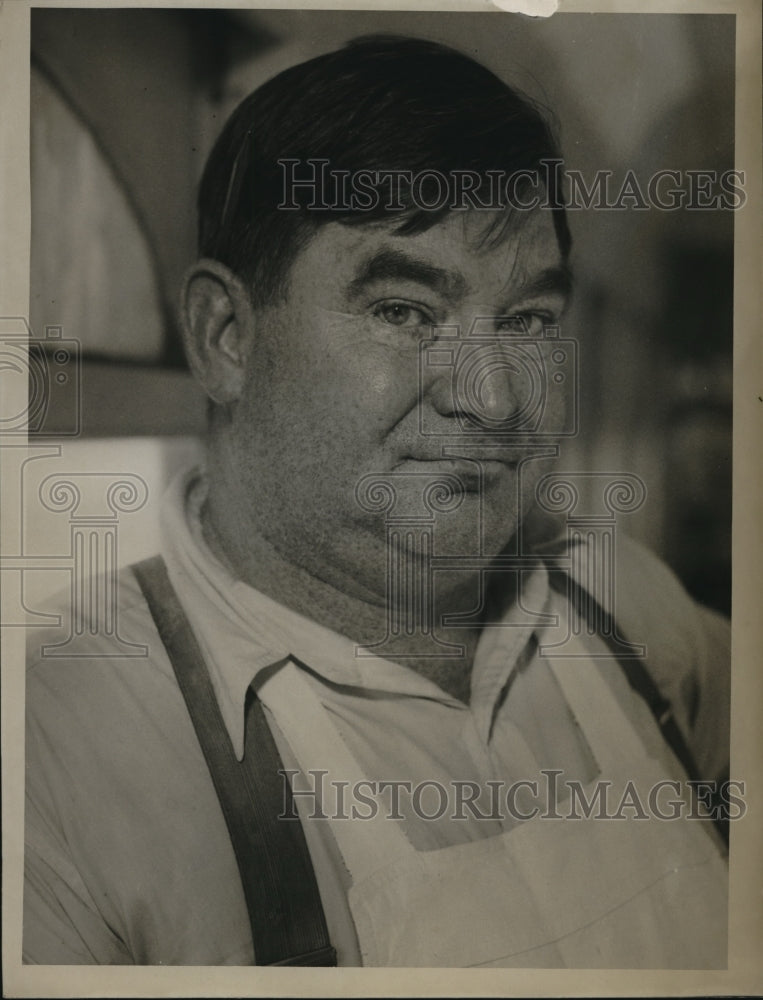1933 Press Photo George Williams of Cleveland Ohio - nec97513