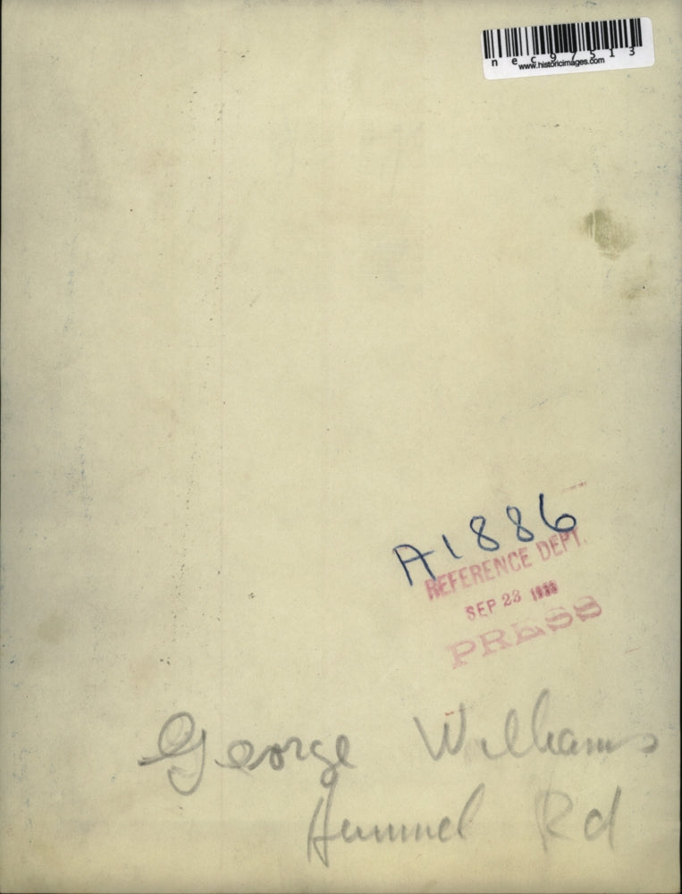 1933 Press Photo George Williams of Cleveland Ohio - nec97513