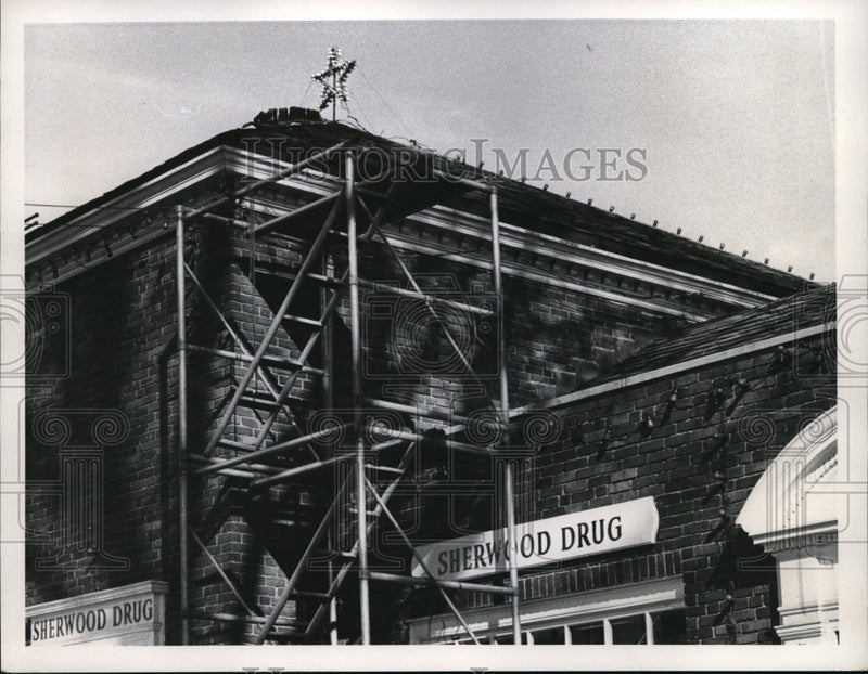 Load image into Gallery viewer, Press Photo Christmas Lights Shown In Shaker Square Sherwood Square
