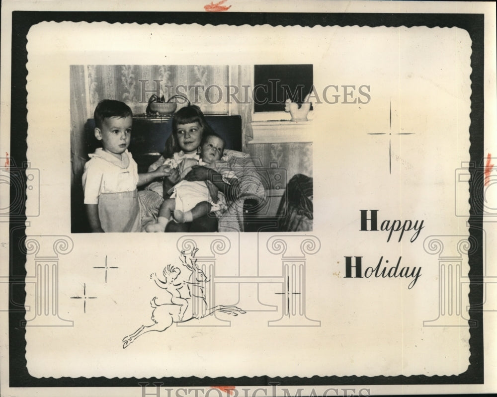 1947 Press Photo Victor and Nell Lipnicki Infant Suffocates in Baby Carriage