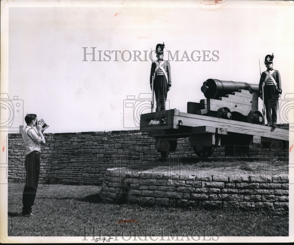 1963 Press Photo Fort York, Toronto, Ontario- Historic Images