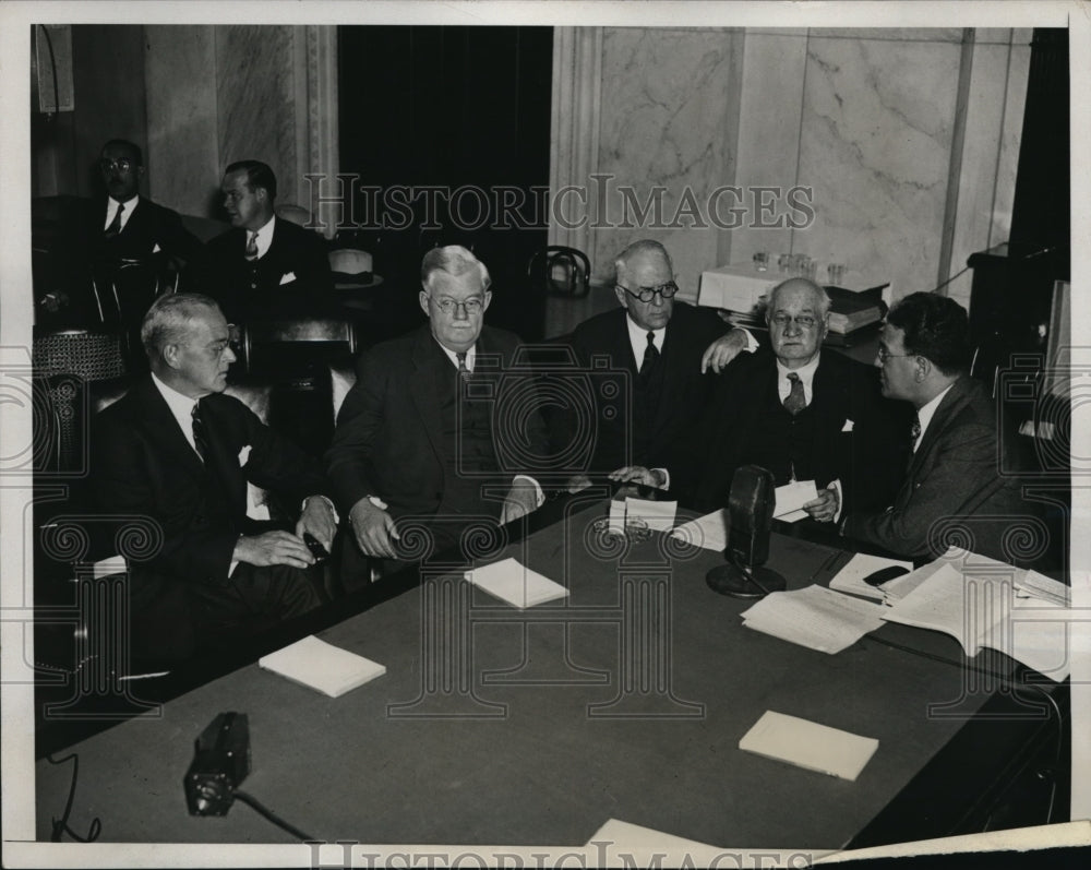 1933 Press Photo Senate Stock Market Investigation in Washington D.C.