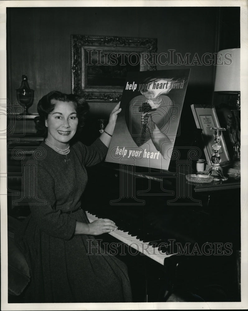 1958 Press Photo Gladys Swarthout Metropolitan Opera Stat and Concert artist