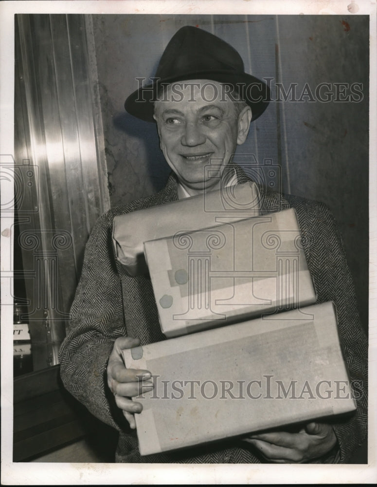 1952 Press Photo E B Cullen Cleveland Heights - nec98115