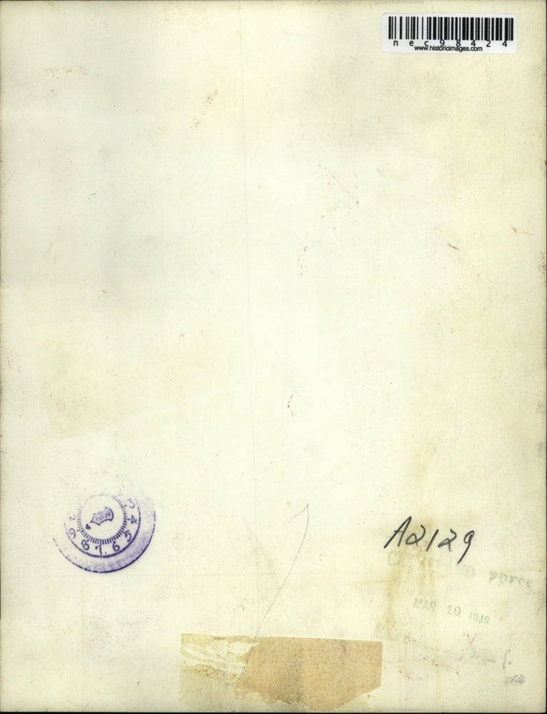 1949 Press Photo Simons Island Ga Mrs Hilda F Parker