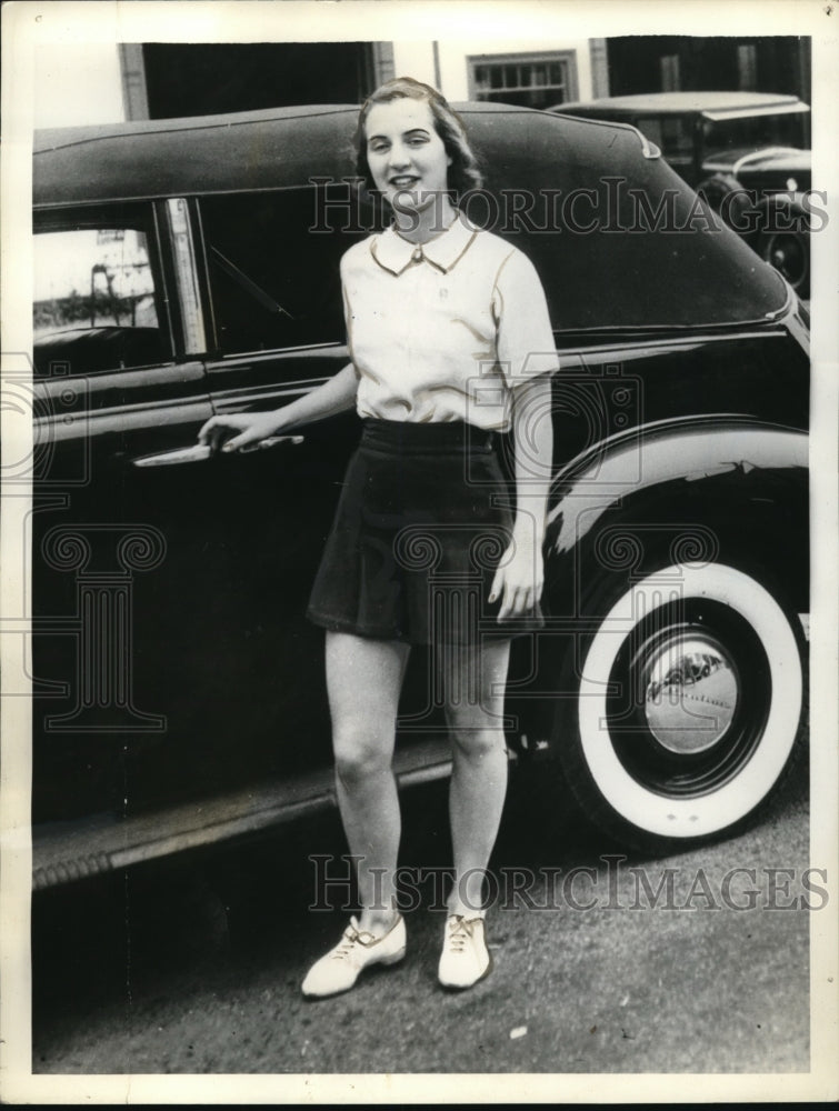 1937 Press Photo Mount Desert Island ME Aimee Du Pont sister of Ethel DuPont