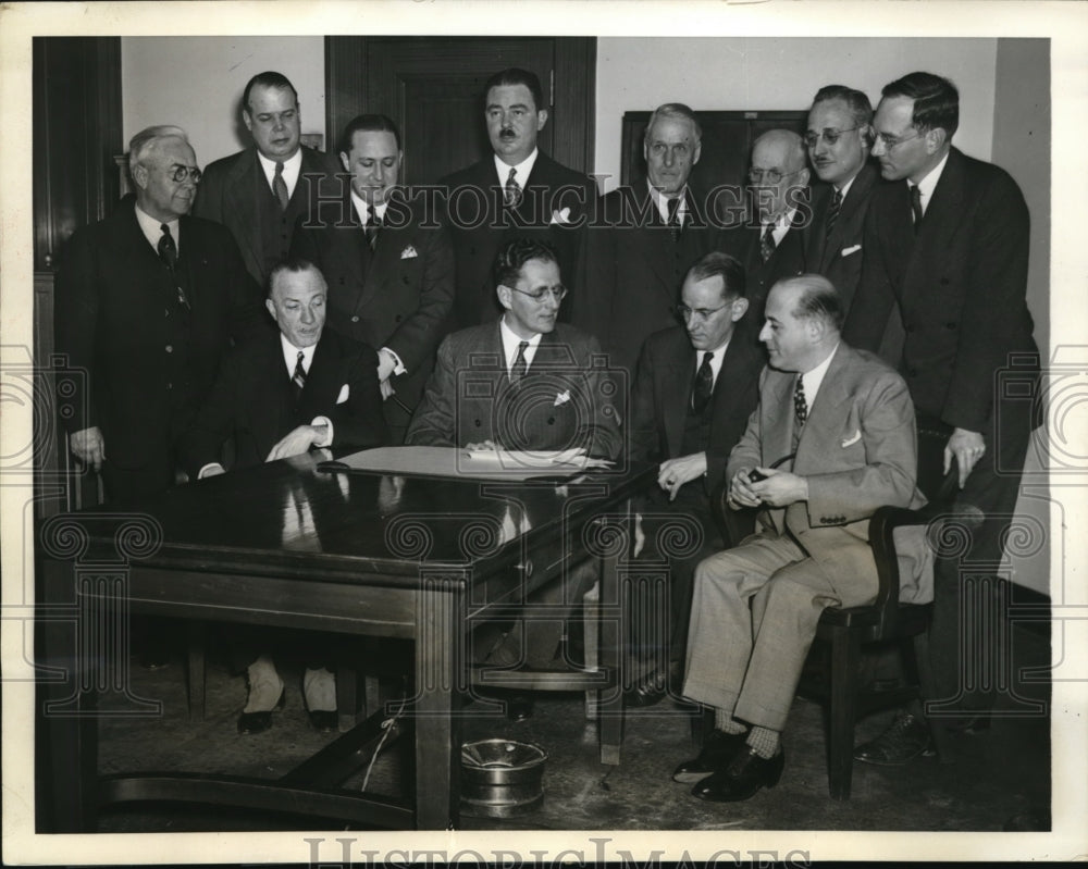 1950 Press Photo Group pictures of the senators - nec98564