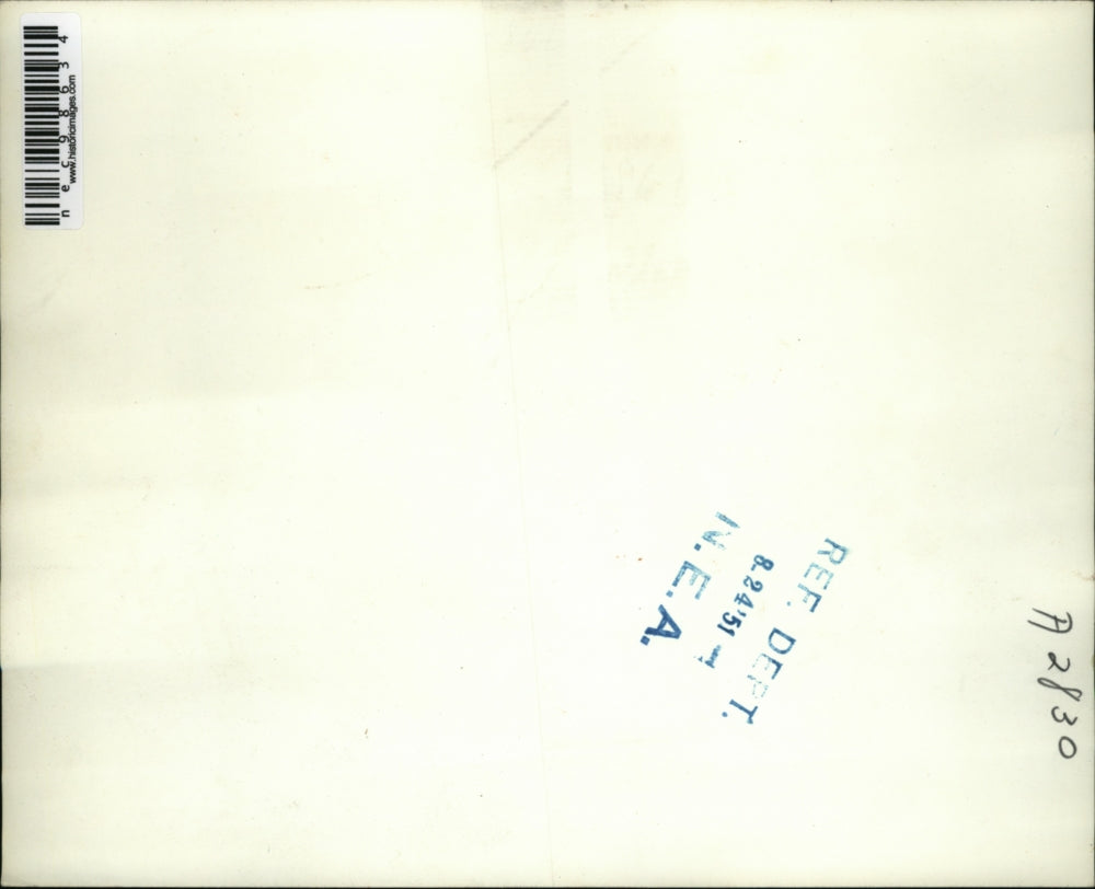 1951 Press Photo The wreckage of the women's barracks at the Gov. Poor House