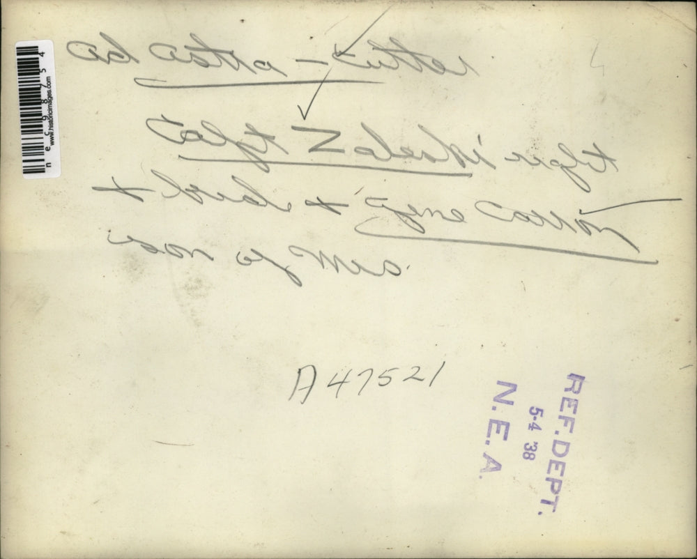 1938 Press Photo Ship Ad Astia Capt Zaherski, Gene Carron & a lady - nec98754