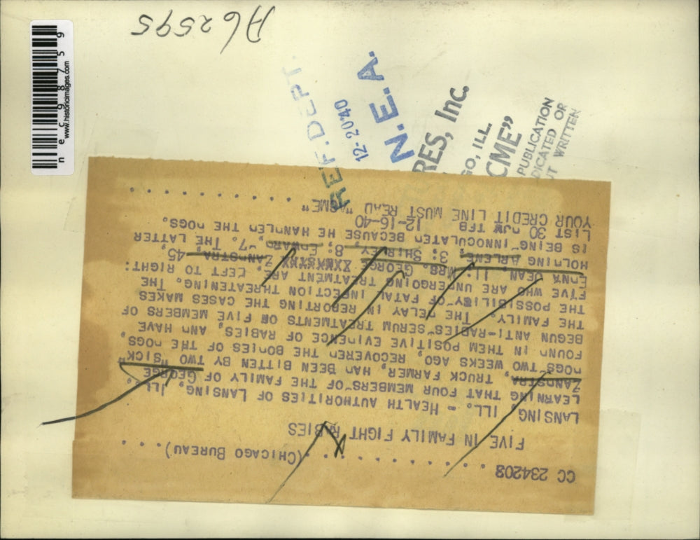 1940 Press Photo Lansing Ill. Mrs Geo Zandstra & kids Arl, Shirley, Ed bi by dog