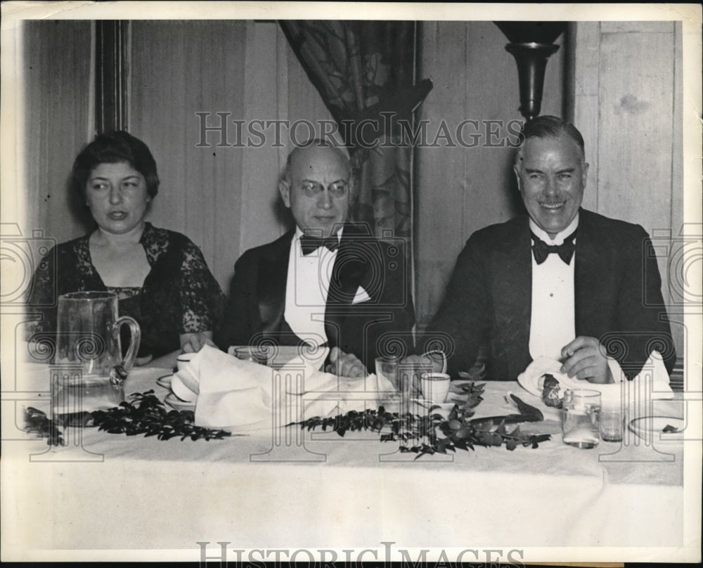 1934 Press Photo Speaker Lord Dudley Marley to aid Hitler's victims