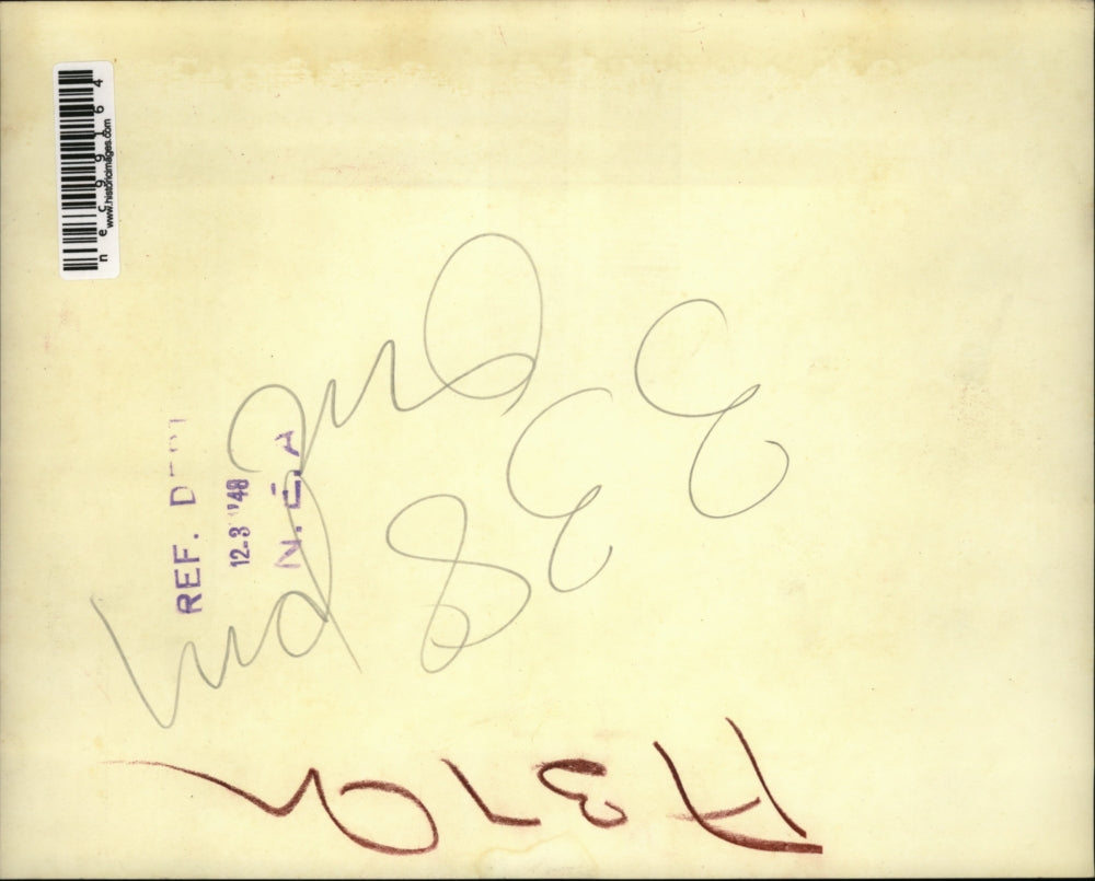 1948 Press Photo N.H. State Troopers checks the wreckage of a private plane