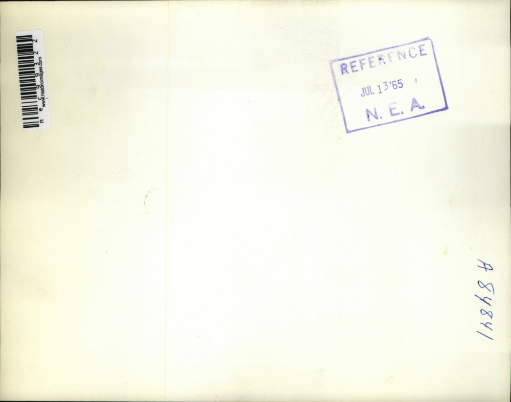 1965 Press Photo Wash DC Gen William F McKee at Senate Commerce Comm