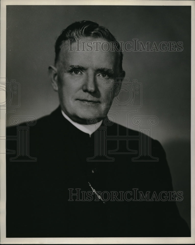 1946 Press Photo Bishop James A McFadden