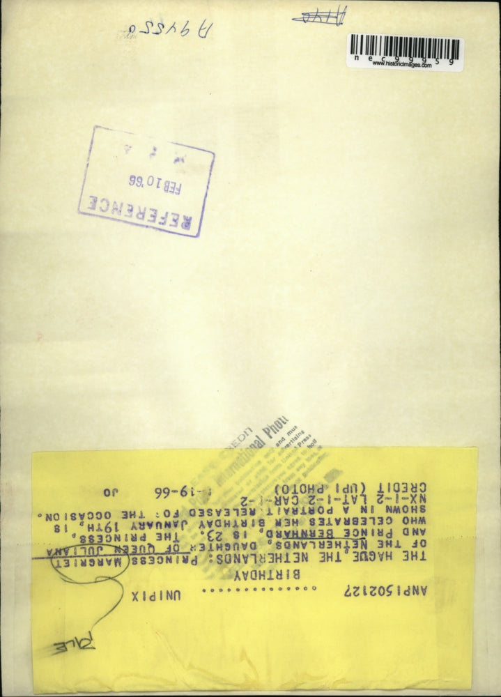 1966 Press Photo The Princess of Netherlands, Margriet - nec99959