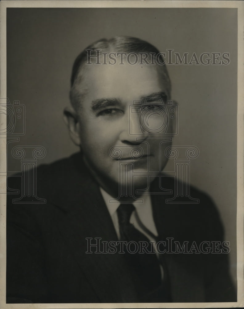 1945 Press Photo Louis H Pink pres. of Assoc Hospital Service of NY