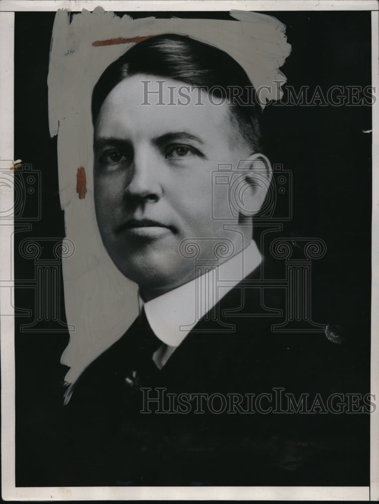 1936 Press Photo Dr Wilbur E Hammaker Pastor of Trinity Methodist Church