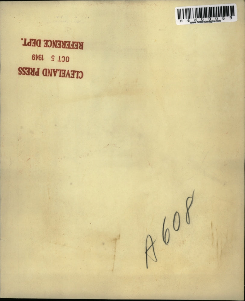 1949 Press Photo Paris Earl of Harewood and bride Marion Stein