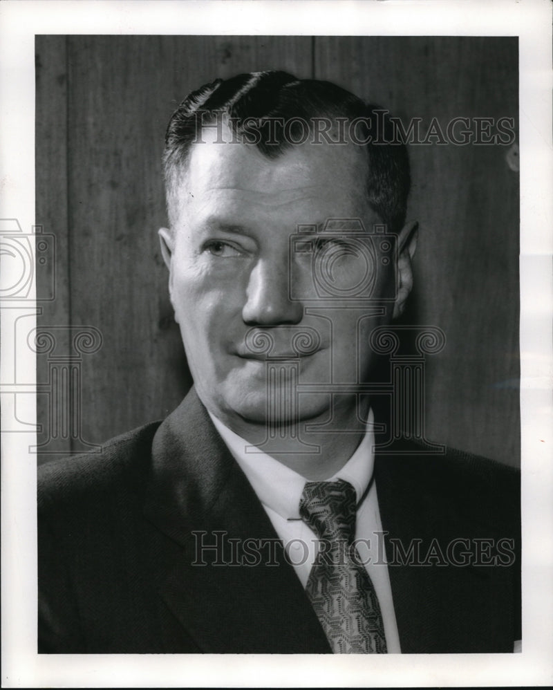 Load image into Gallery viewer, 1962 Press Photo Jack Hausman Peres of Belding Hausman Fabrics Inc of NYC

