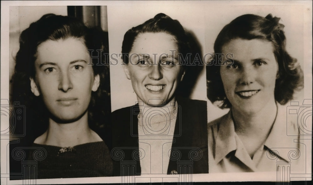 1940 Press Photo Chicago ILL Five Lost on Plane