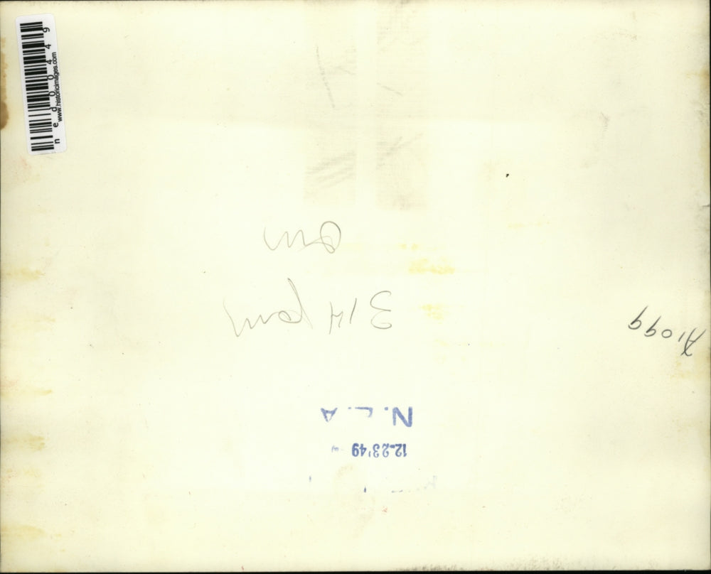 1949 Press Photo Turrialba Costa Rica flash floods destroy homes