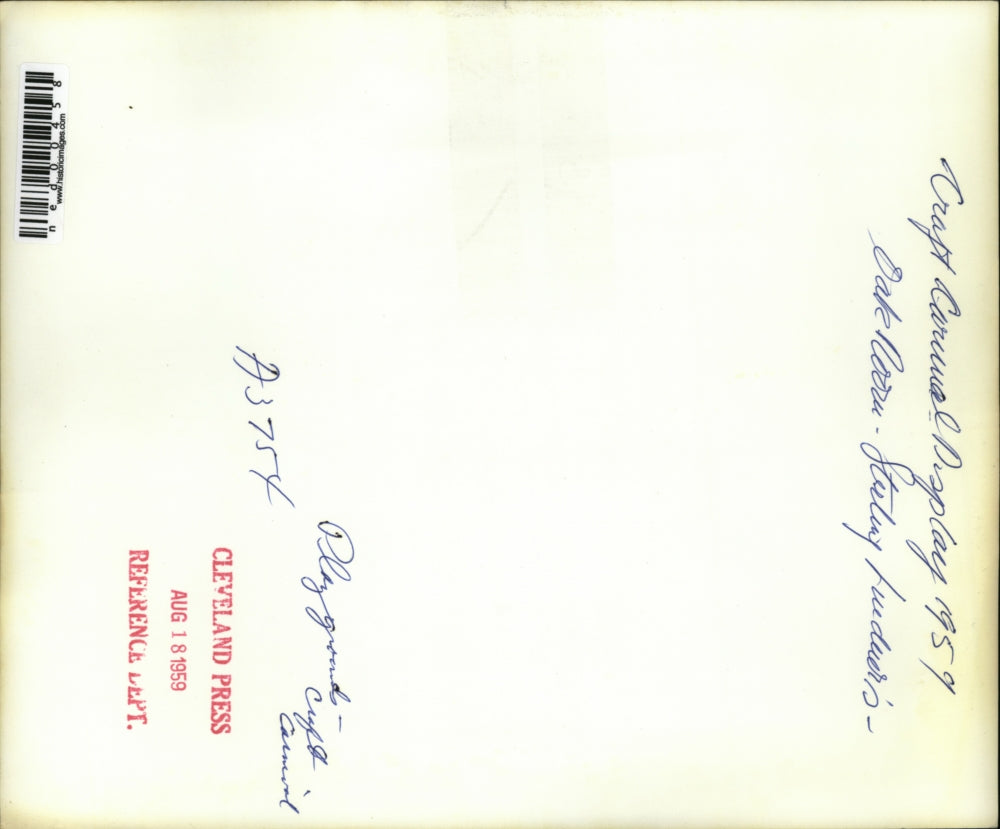 1959 Press Photo Craft Carnival display in Cleveland Ohio - ned00458