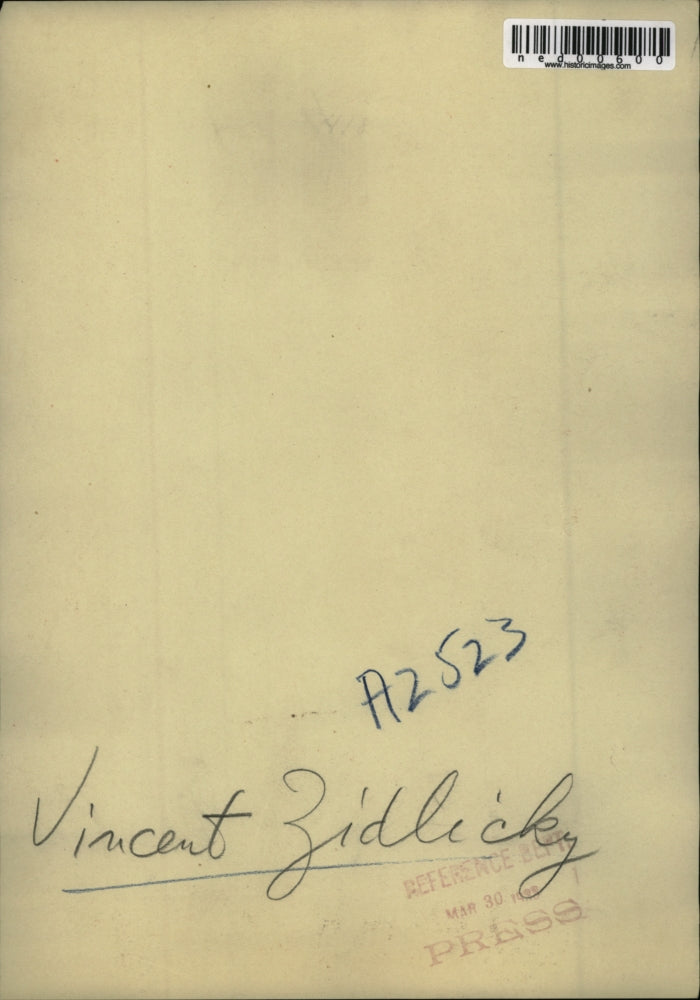 1935 Press Photo Vincent Zidlicky - ned00600