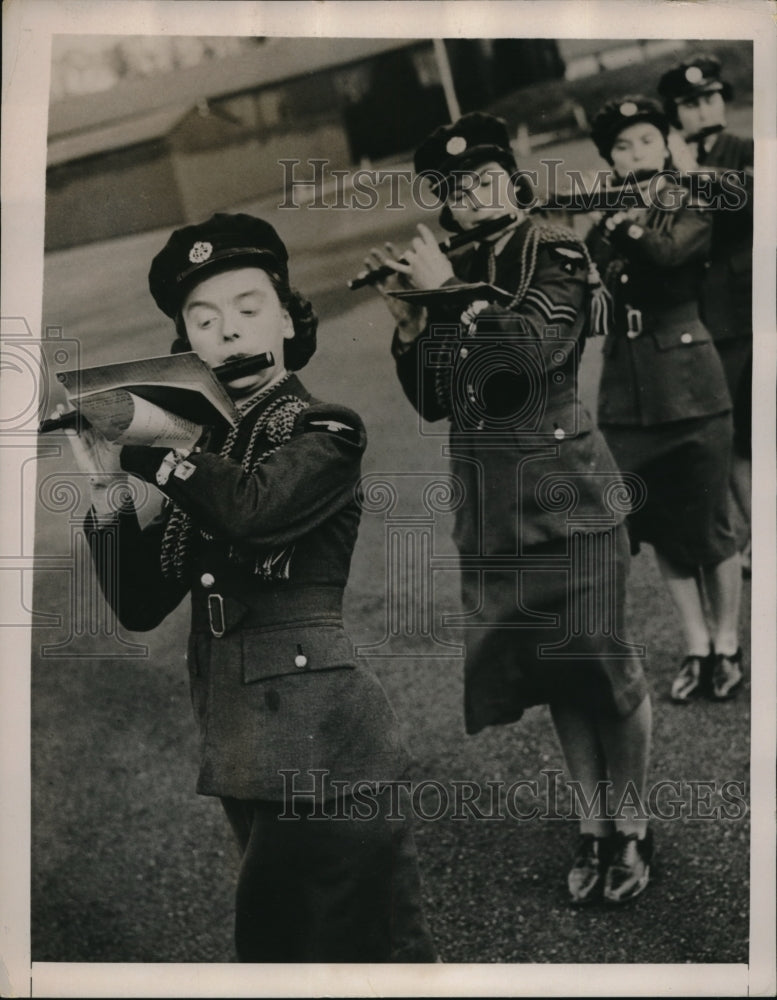 1941 Press Photo England A Unit of Britian's Women's Auxiliary Air Force