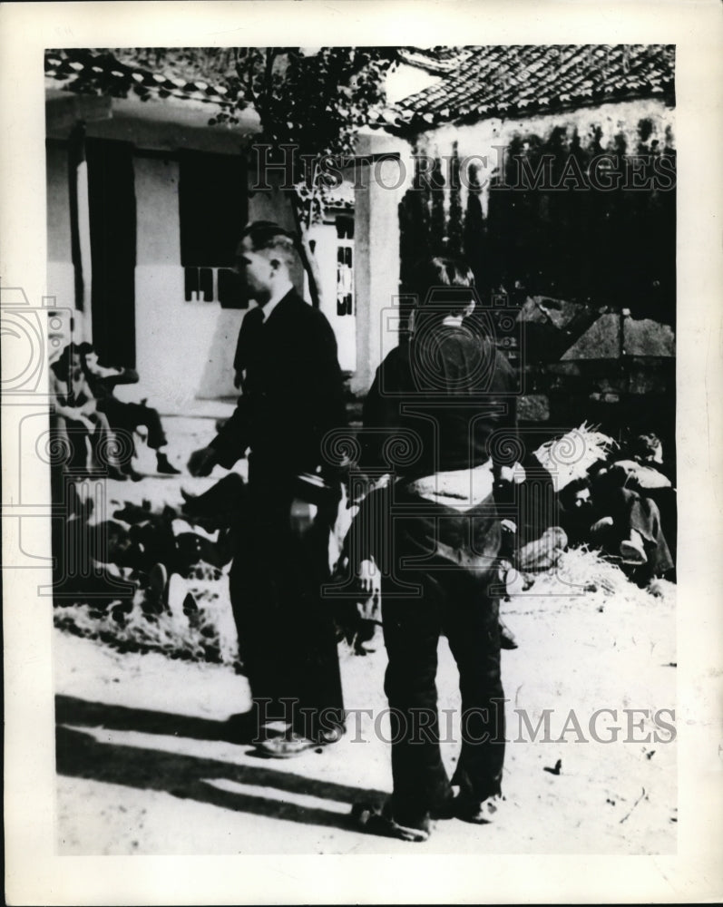1937 Press Photo W.P Lander, USS Painay - ned00610