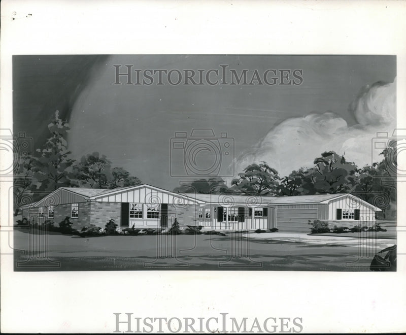 Load image into Gallery viewer, 1965 Press Photo Peaceful and calming resort home
